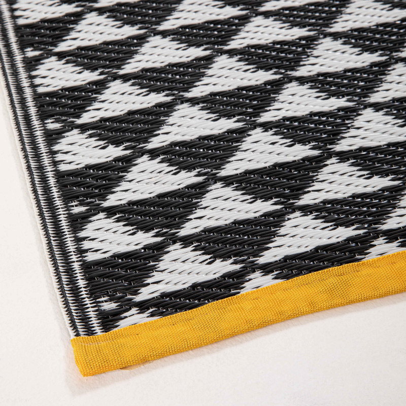Focus tapis pvc NOIR et JAUNE (3/7)