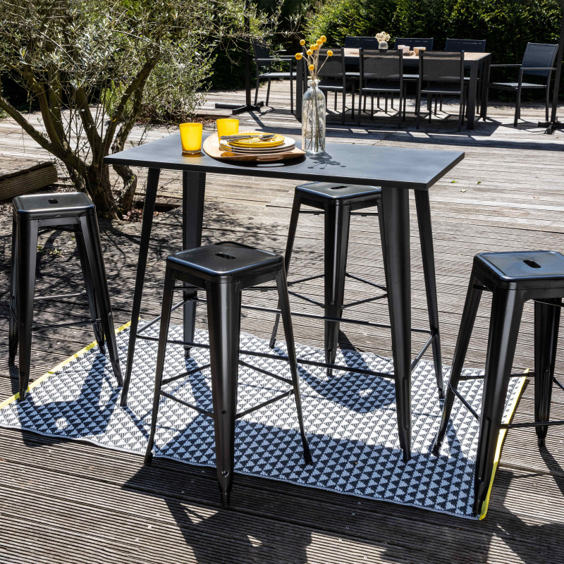 Tapis NOIR et JAUNE (5/7)