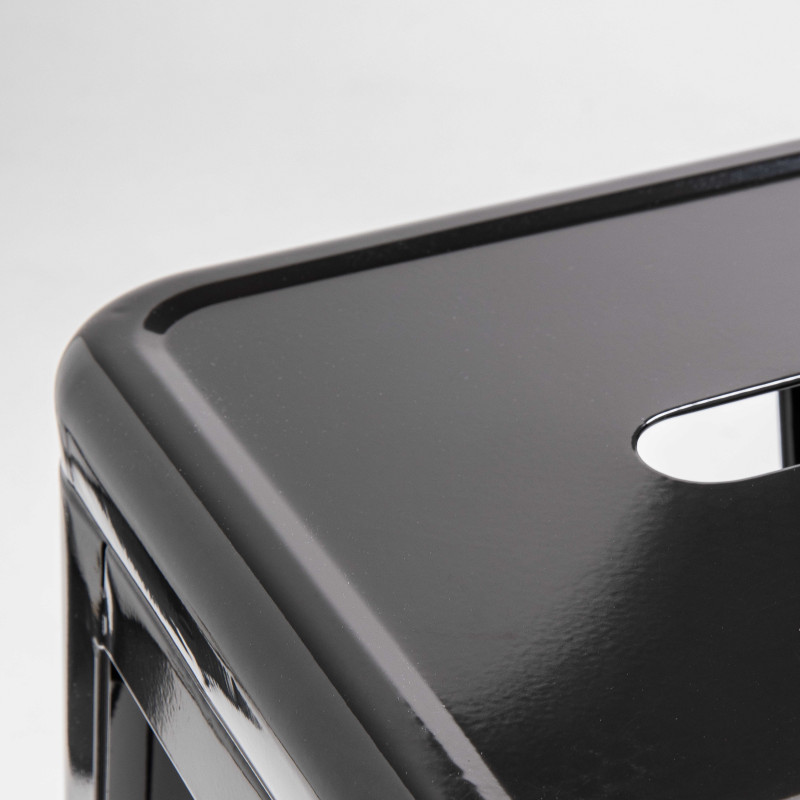 Focus tabouret en métal NOIR