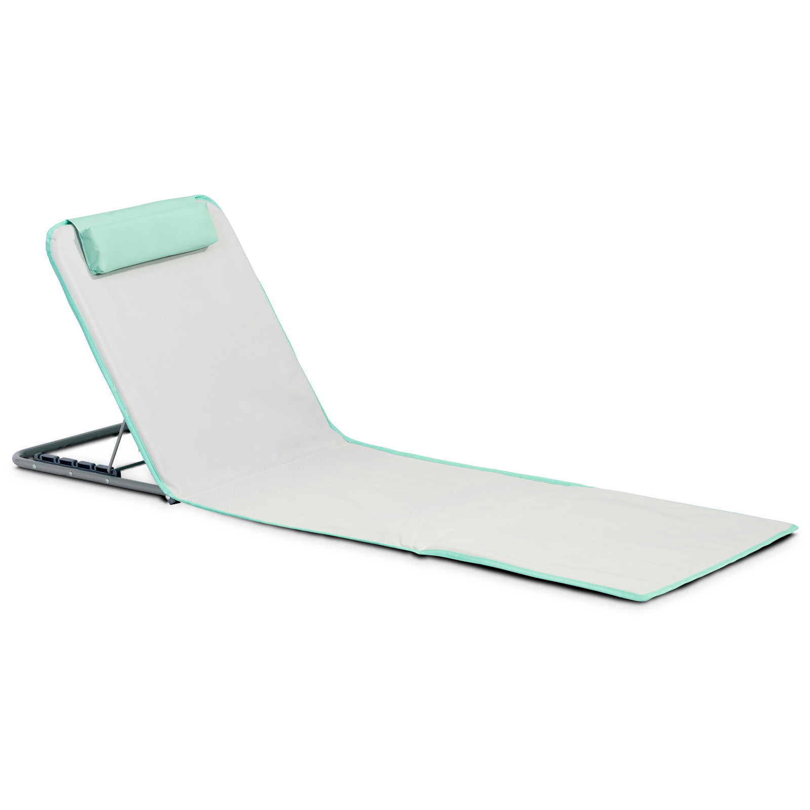 Matelas de plage clic clac des plages GRIS