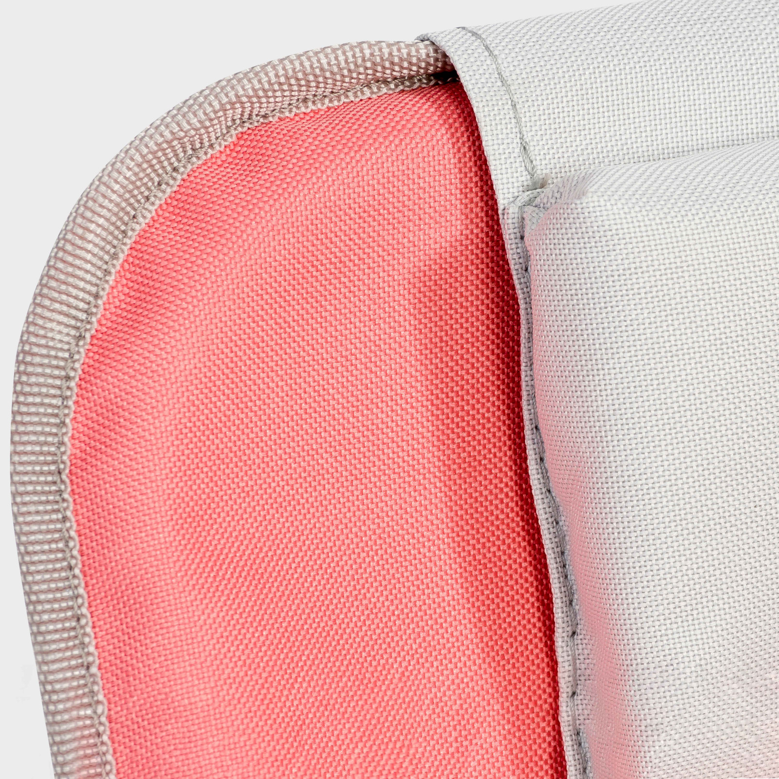 Focus tissu et coussin matelas Clic clac des plages ROUGE