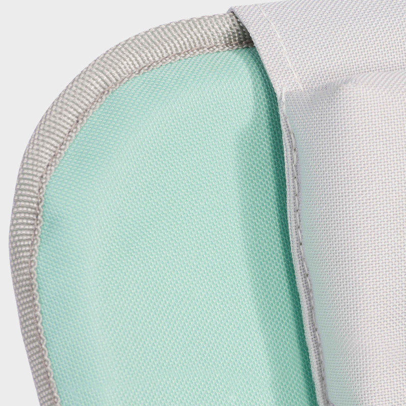 Focus tissu et coussin matelas Clic clac des plages BLEU