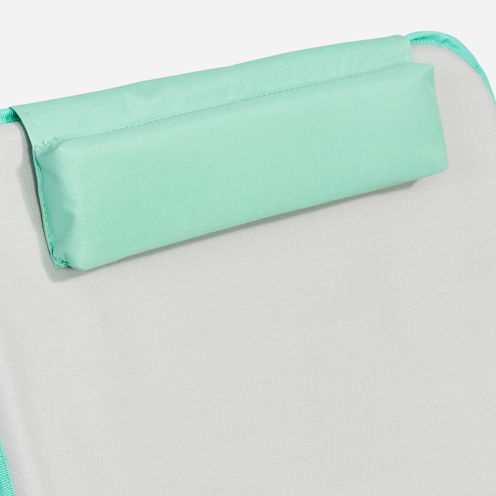 Matelas de plage pliable GRIS avec coussin