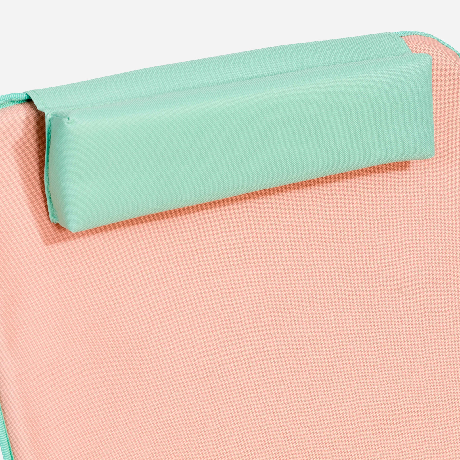 Matelas de plage pliable ORANGE avec coussin