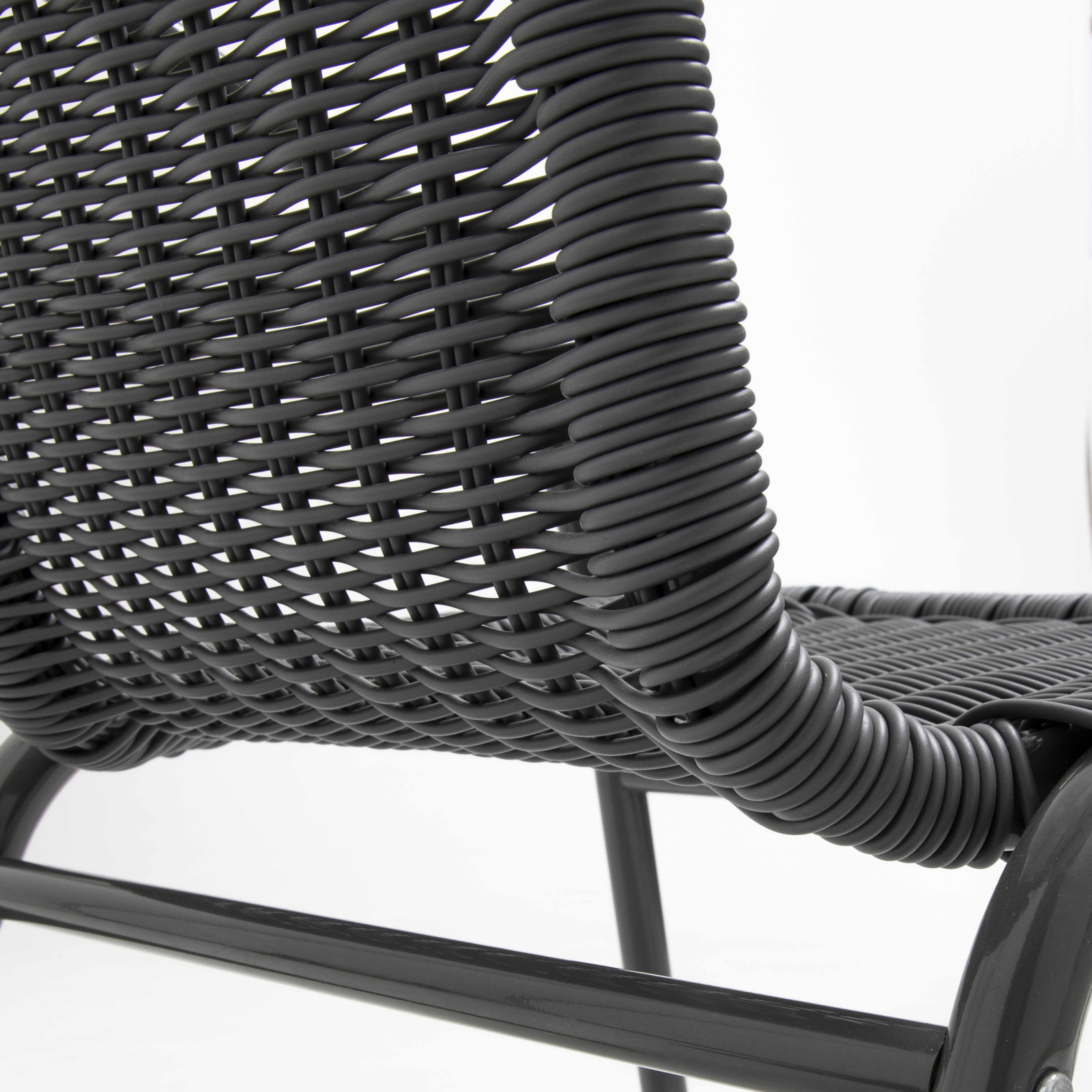 Fauteuil en résine pour café bistro brasserie