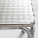 Focus table carrée aluminium brasserie restaurant