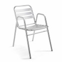 Chaise bistro CHR en aluminium