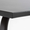Zoom Table Terrasse grise anthracite Metal