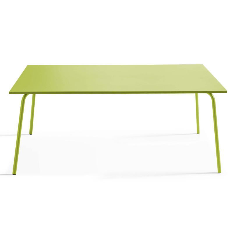 Table Terrasse vert Metal (2/7)
