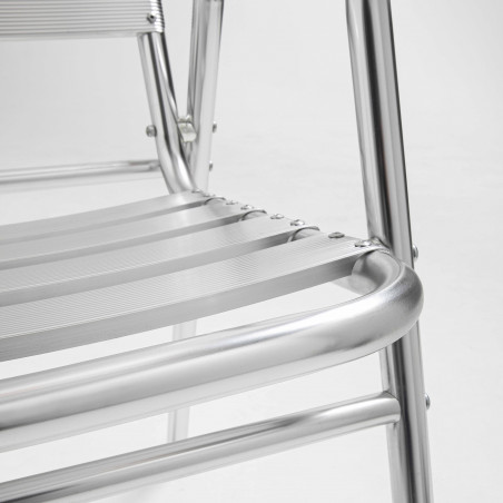 Focus chaise aluminium terrasse brasserie restaurant