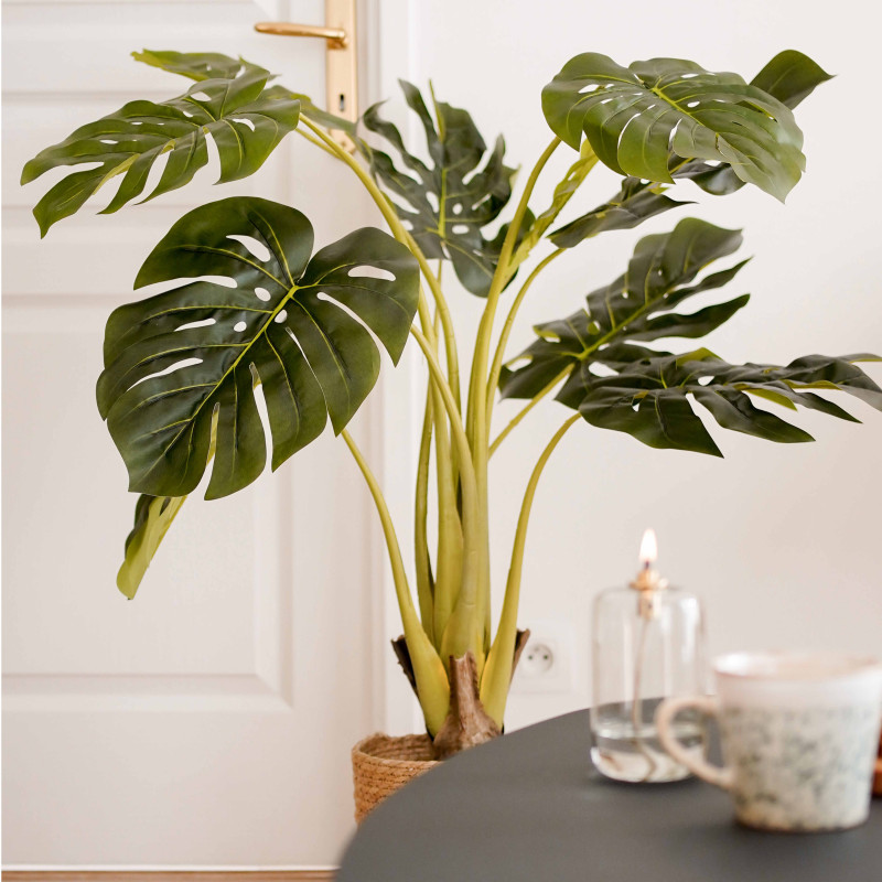 Plante artificielle monstera deliciosa