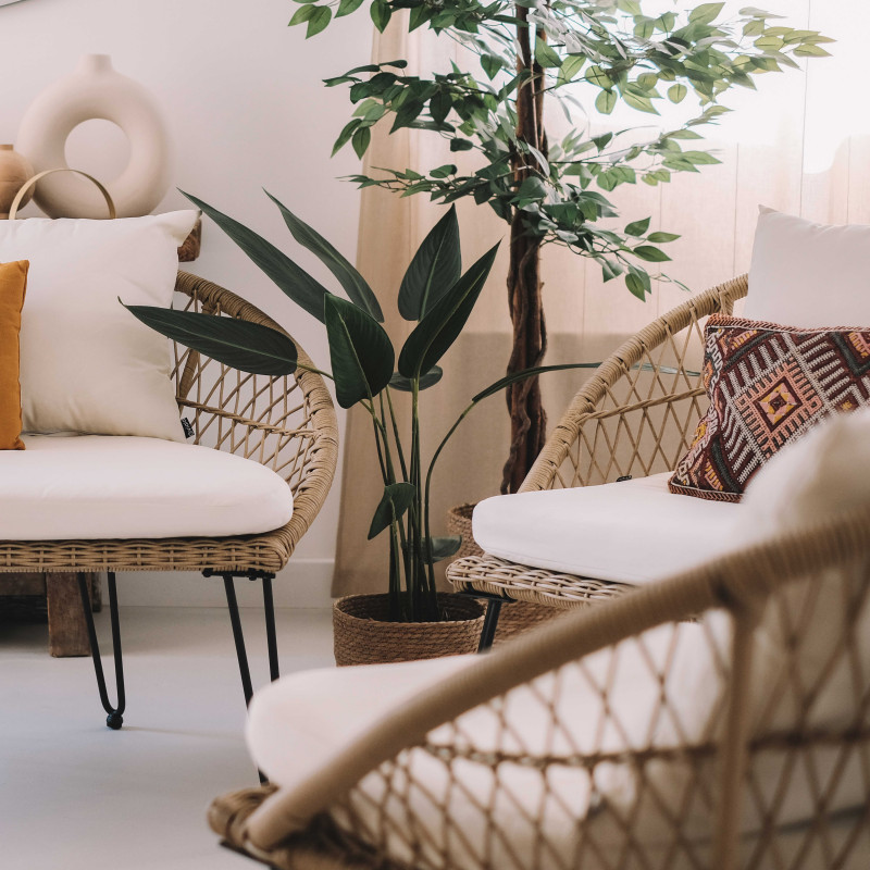 Strelitzia artificielle 90cm