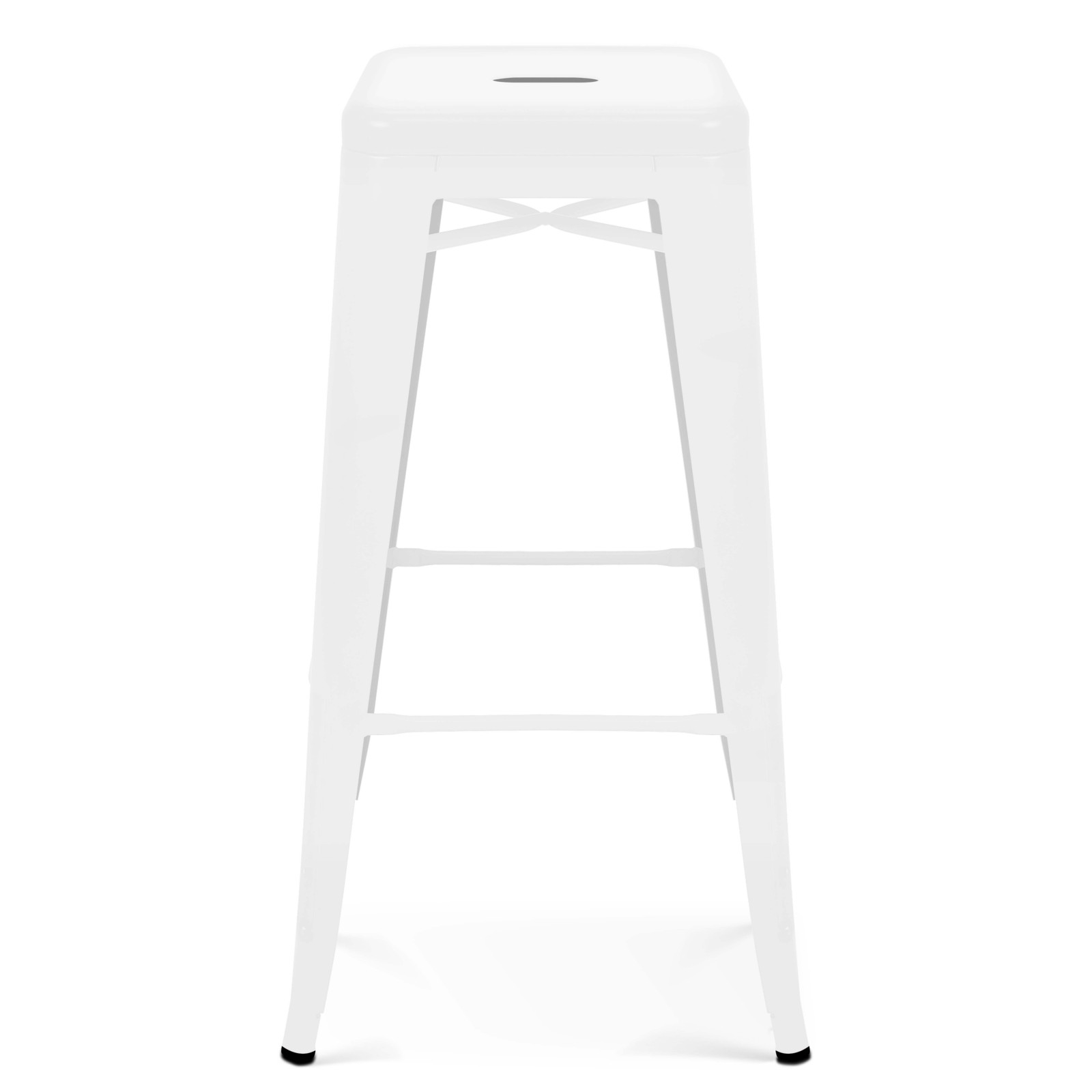 Tabourets indus intérieur BLANC