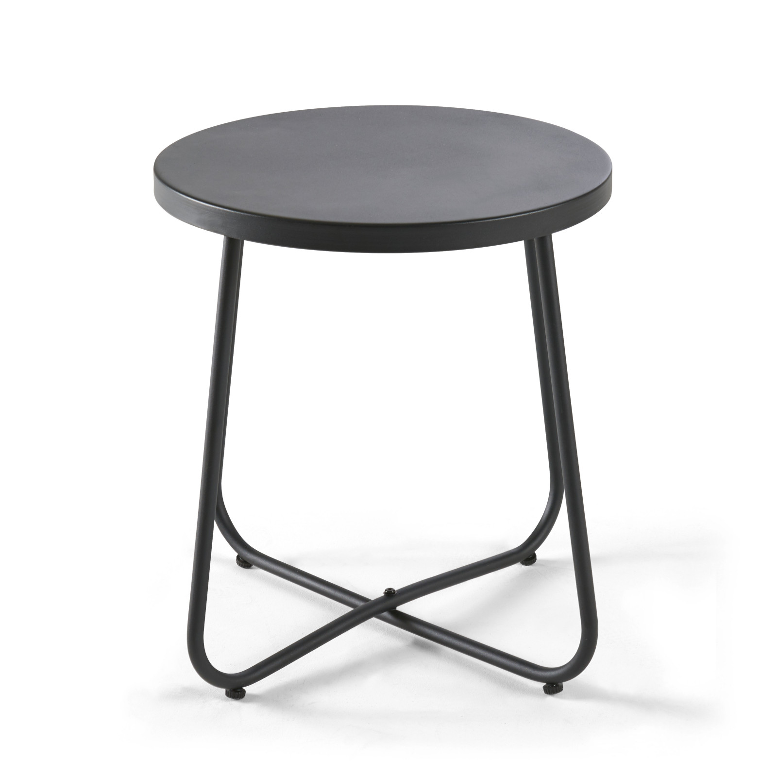 Table basse de jardin en métal