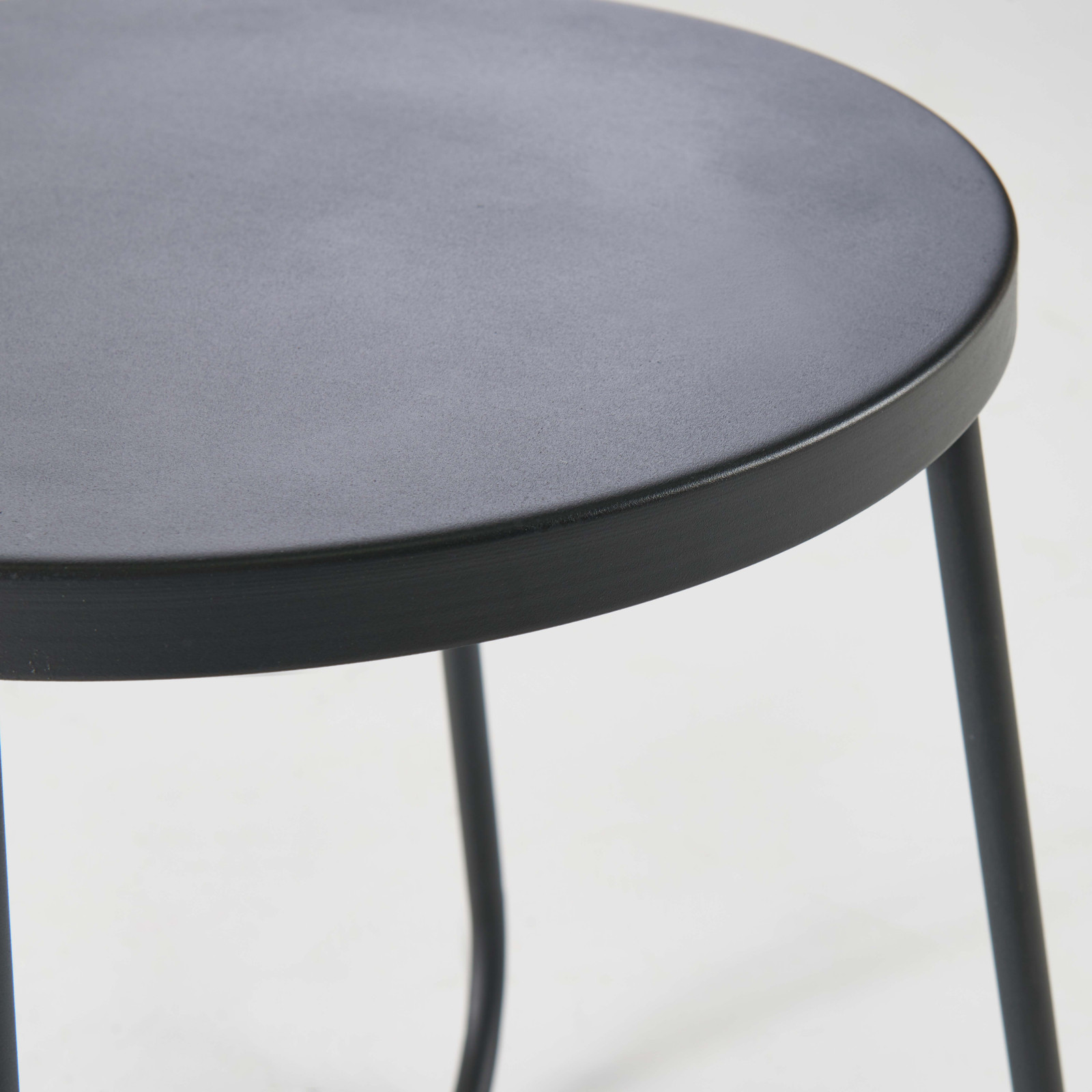 Focus table basse de jardin en métal