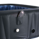 Spa gonflable noir 6 personnes avec télécommande
