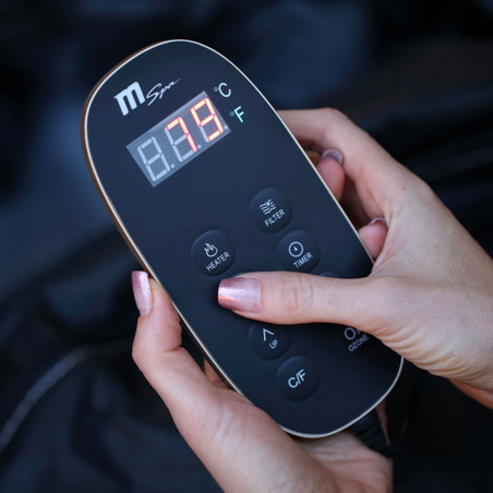 Spa gonflable 6 personnes avec télécommande