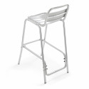 Tabouret terrasse pro en aluminium gris Tabouret terrasse pro en aluminium gris