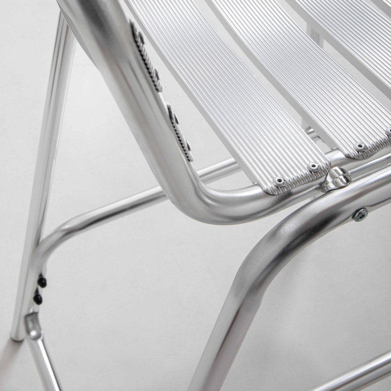 Focus tabouret aluminium terrasse brasserie restaurant