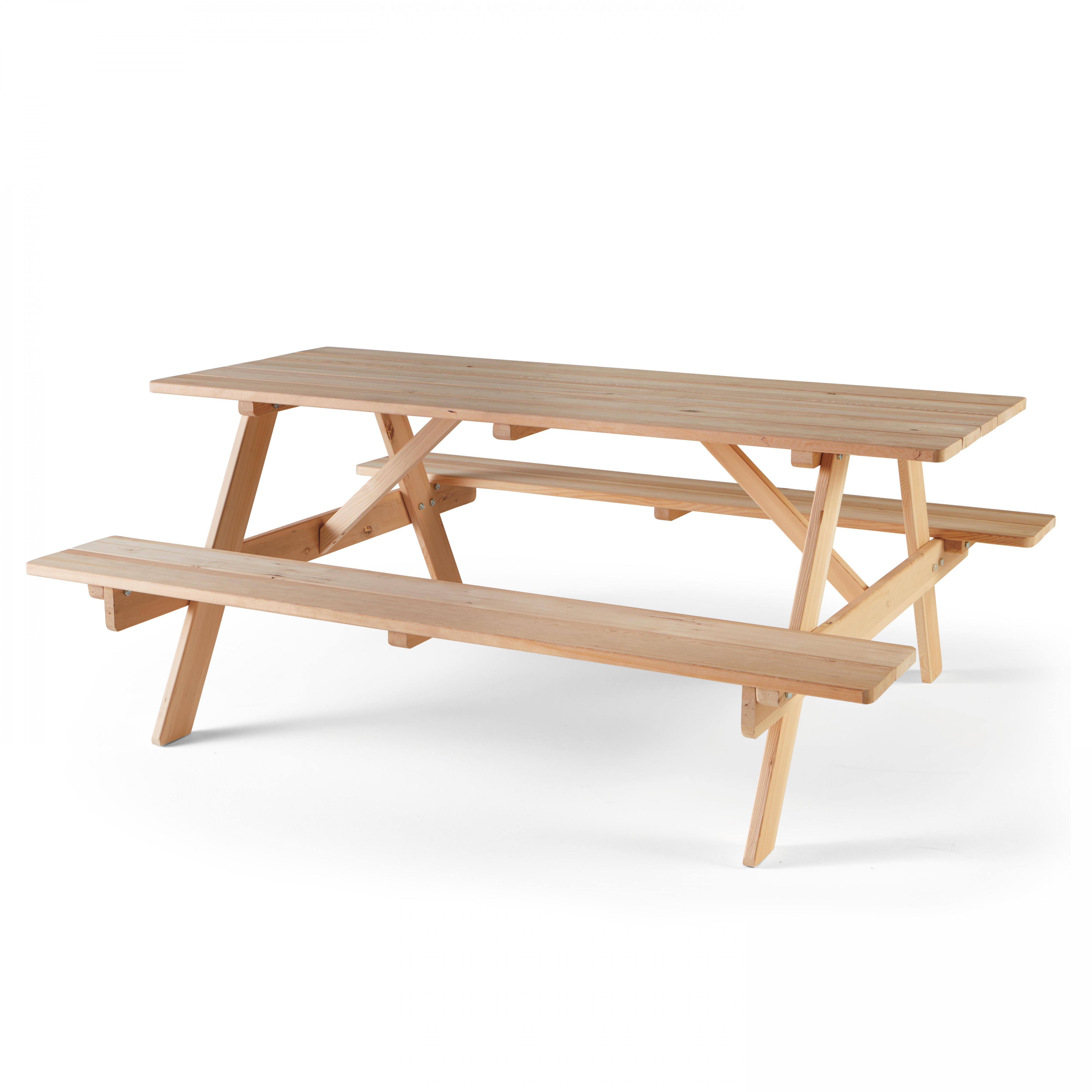 Table de pique nique en bois