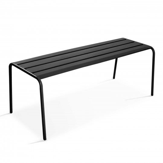 Banc en métal GRIS salle à manger