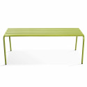 Banquette en métal VERTE intérieur