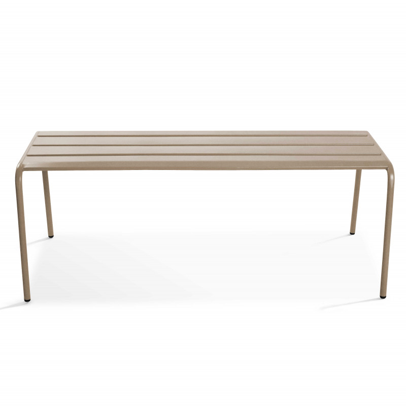 Banquette en métal TAUPE intérieur (2/4)