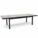 Table à manger extensible Bois Grisé