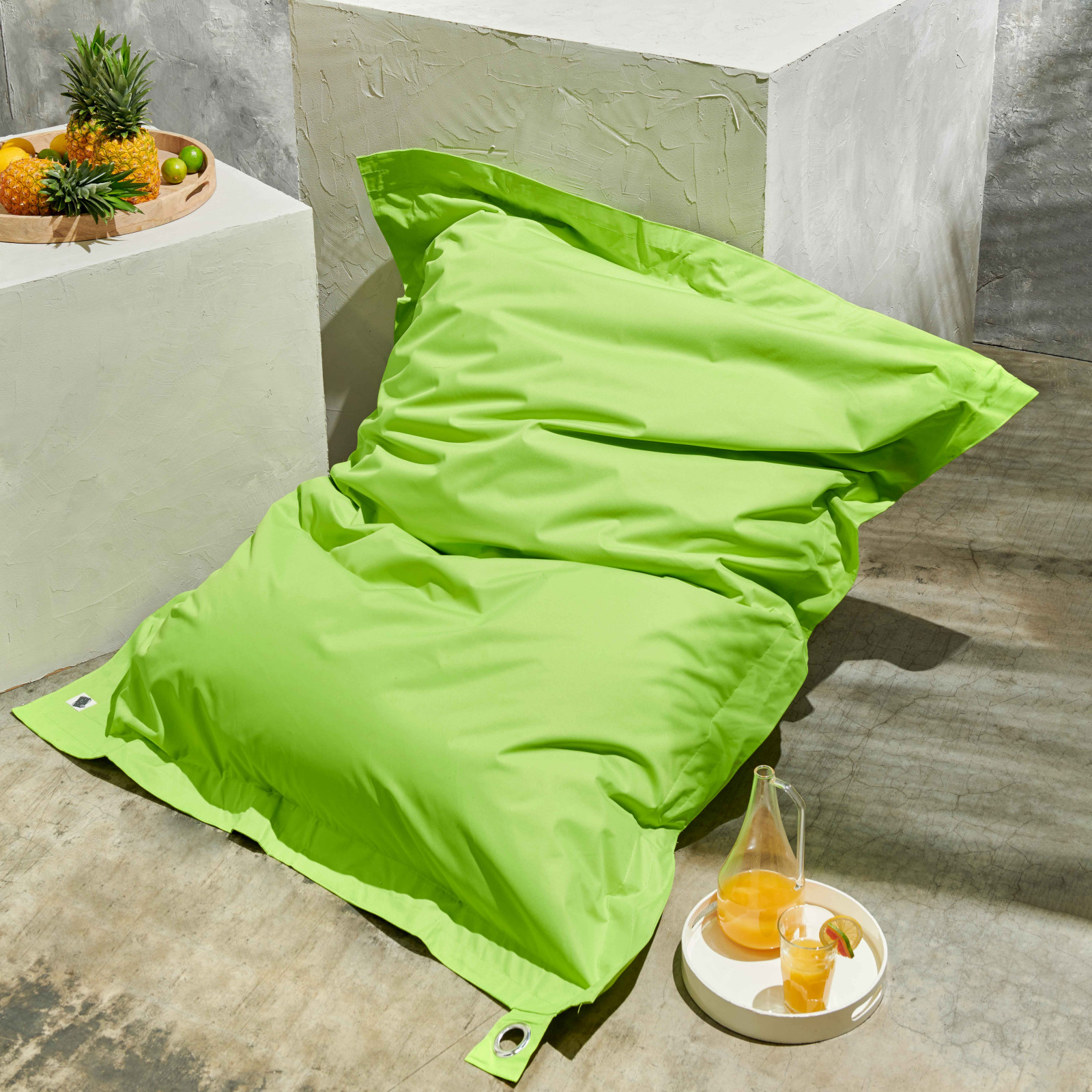 Pouf XXL imperméable coussin géant