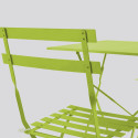 Focus chaise en métal VERT