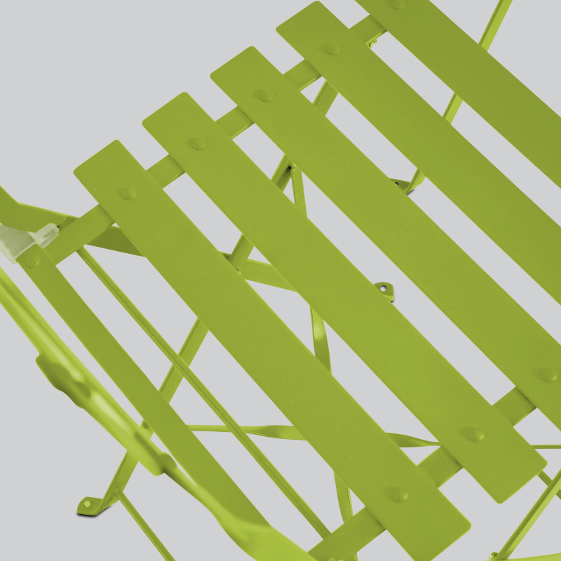 Focus chaise en métal VERT