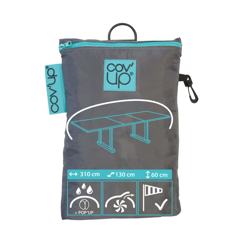 housse table jardin 310 x 130 cm housse salon jardin