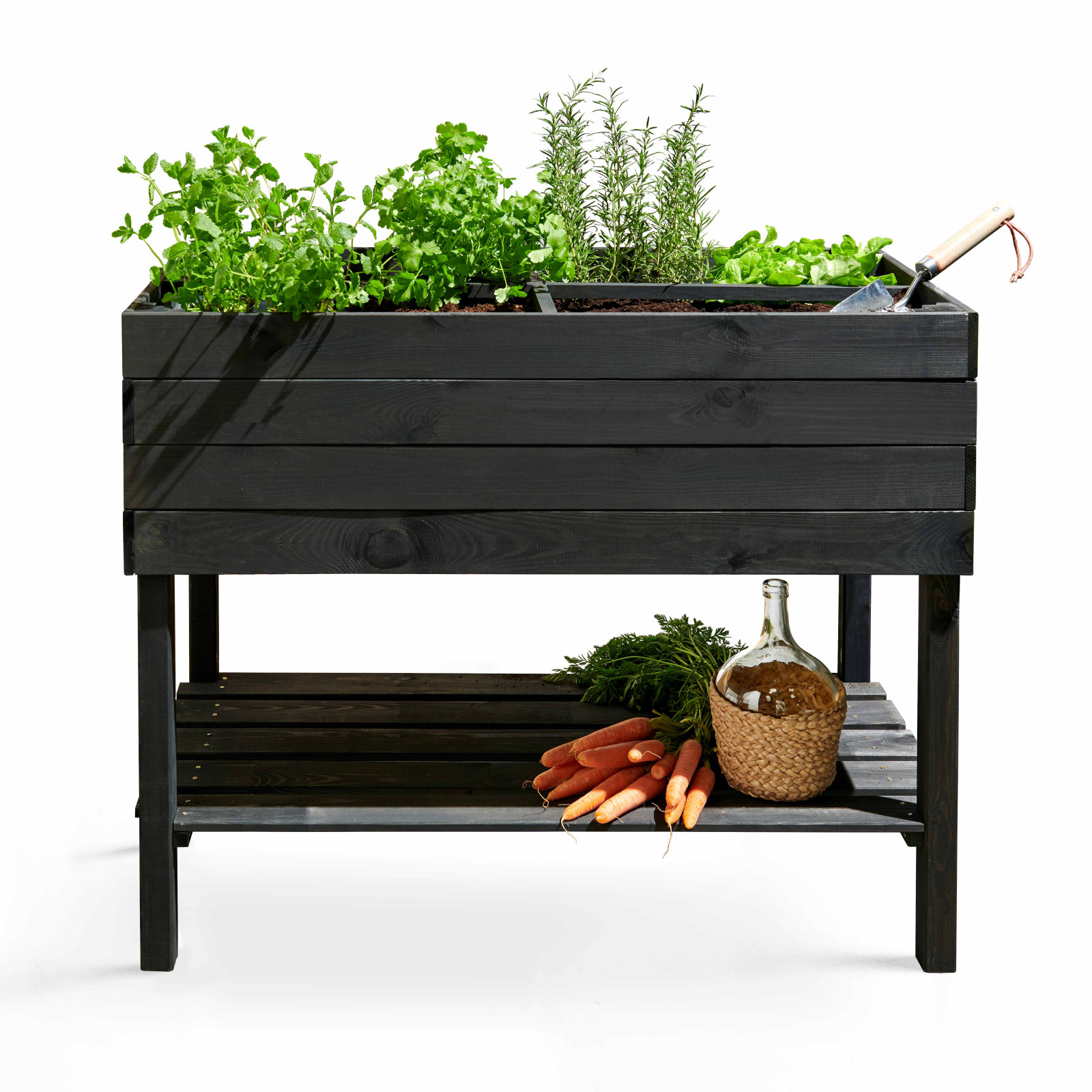 Potager bois rectangulaire sur pied - Topi