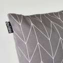 Focus coussin outdoor motifs GRIS ET BLANC