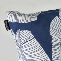 Focus coussin outdoor motifs BLEU ET BLANC