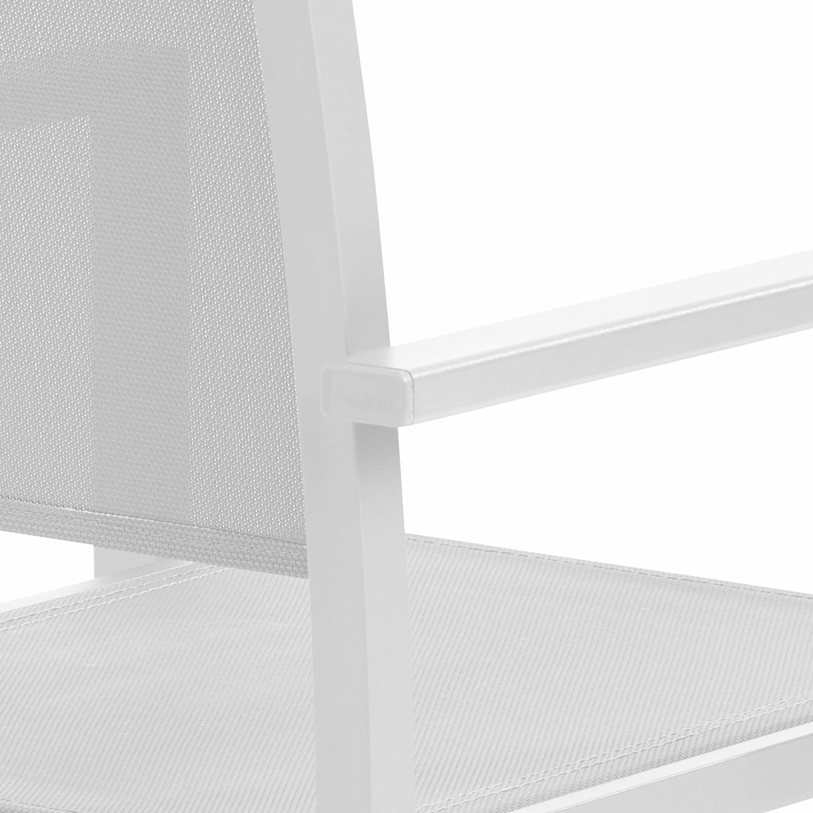 NICE PLUG PIEDS AVANT ET ACCOUDOIRS ARRIERE FAUTEUIL BLANC