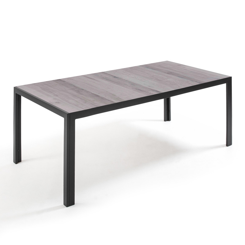 TIVOLI DIY DESIGN 1 LATTE DE CERAMIQUE 90x45CM BOIS GRIS