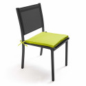 Lot de 4 galettes de chaises BLANCHE
