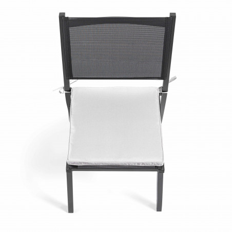 Galette de chaise Matelassée 40 x 40 x 5cm Fougère Anti tache