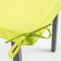 Lot de 4 galettes de chaises VERT