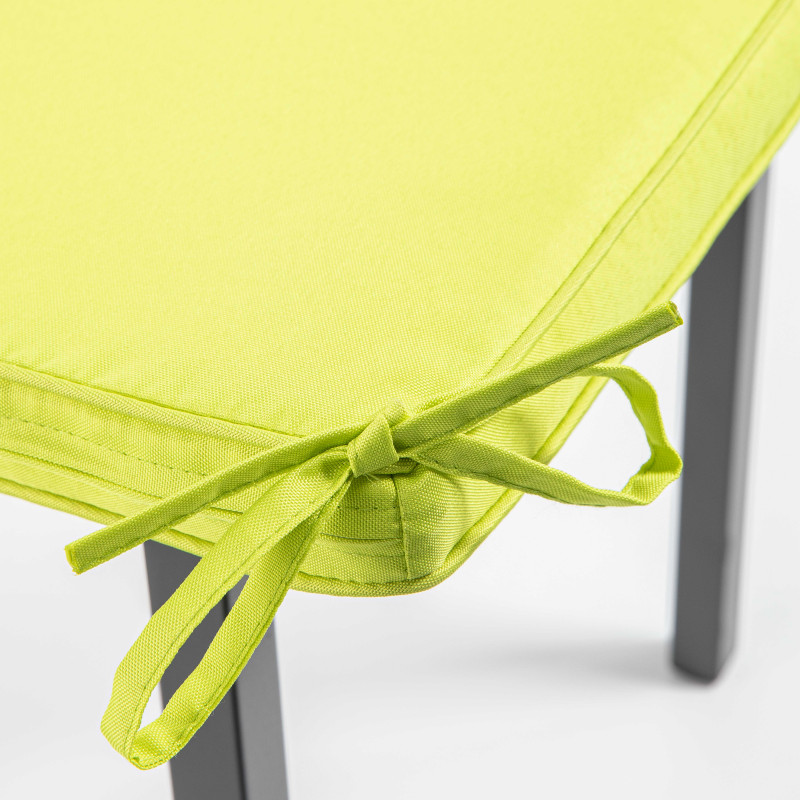 Lot de 4 galettes de chaises VERT