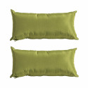 Lot de 2 petits coussins KAKI