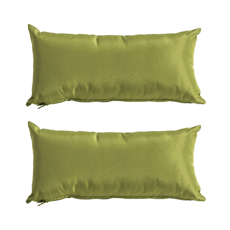 Lot de 2 petits coussins KAKI