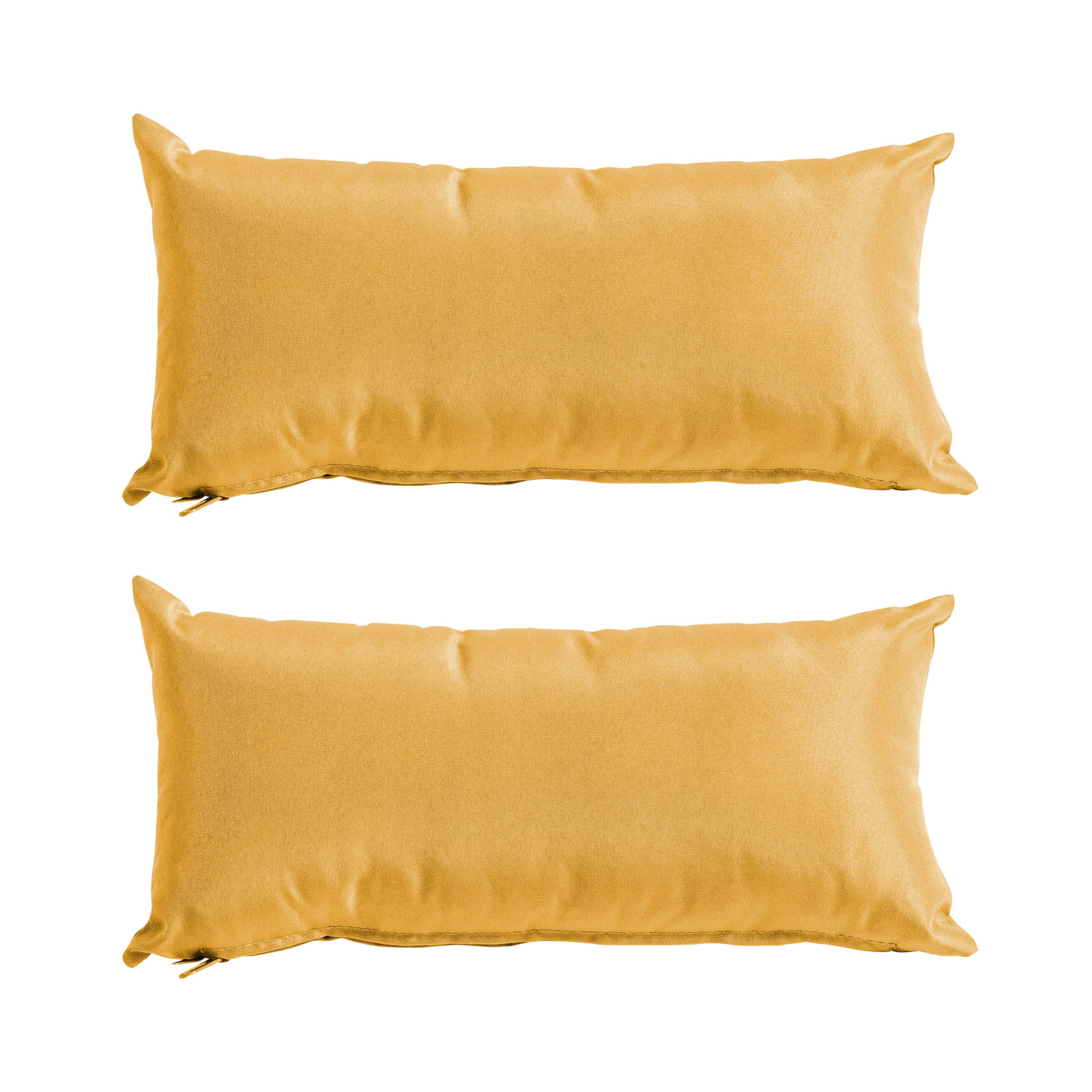 Lot de 2 petits coussins JAUNE