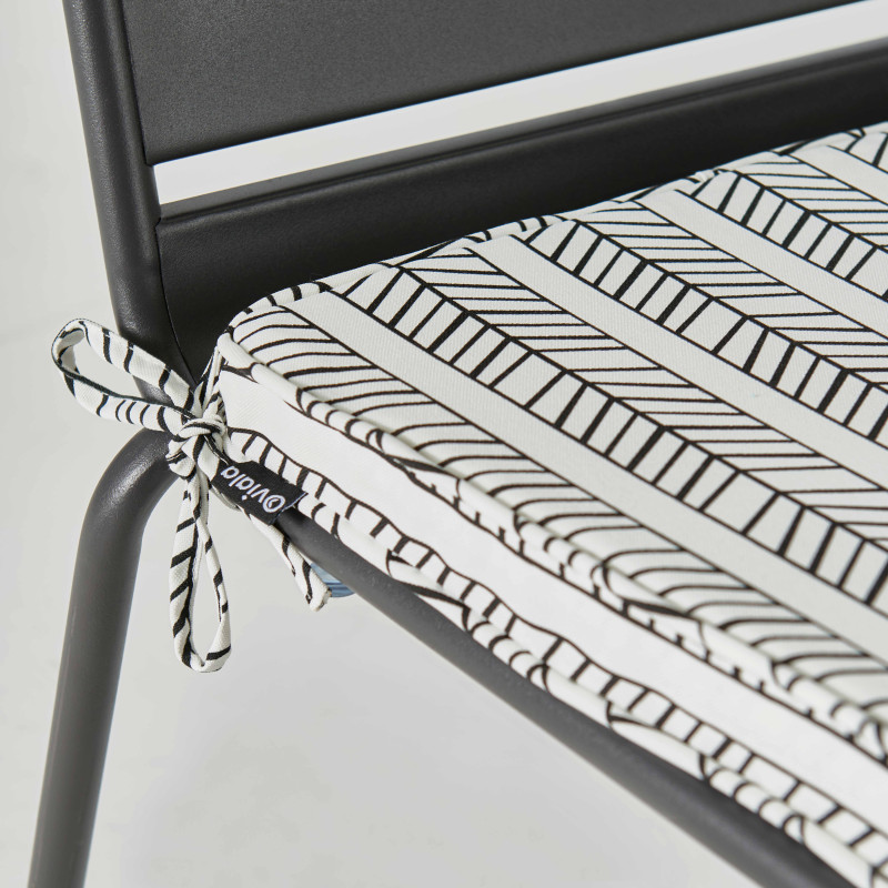 Lot de 4 galettes de chaises