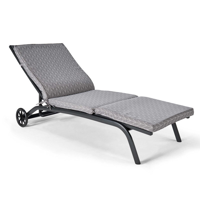 Lot de 2 matelas pour bain de soleil à motifs confortable | Oviala