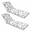 Lot de 2 matelas pour bain de soleil à motifs (1/6)