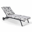 Lot de 2 matelas pour bain de soleil à motifs