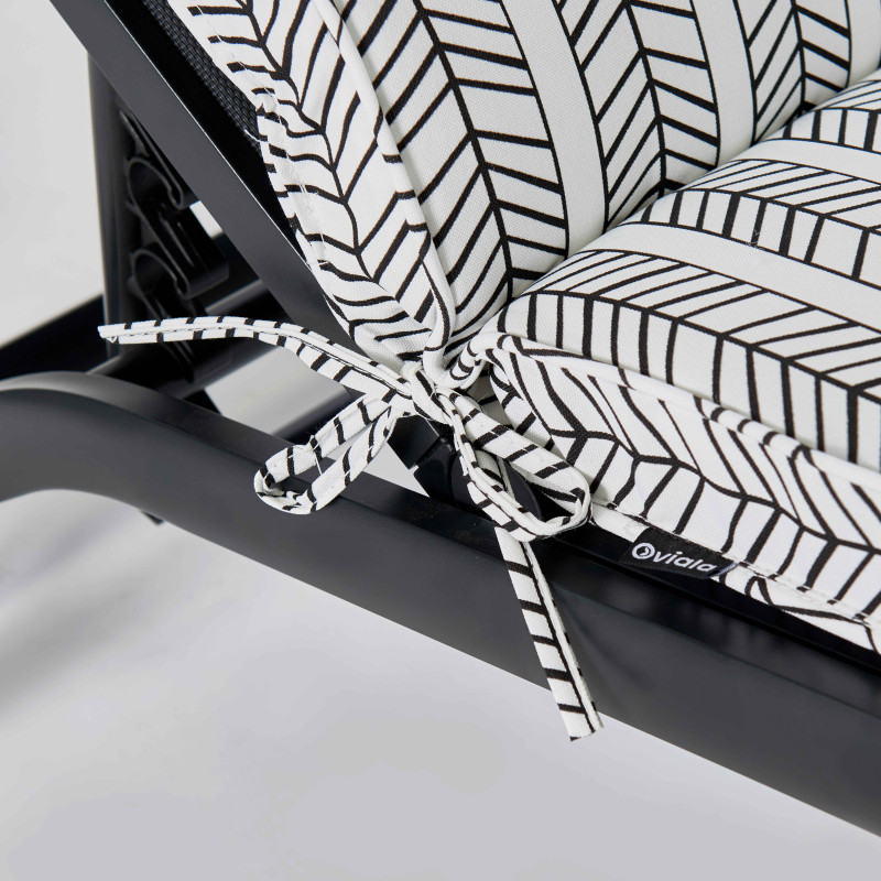 Lot de 2 matelas pour bain de soleil à motifs (3/6)