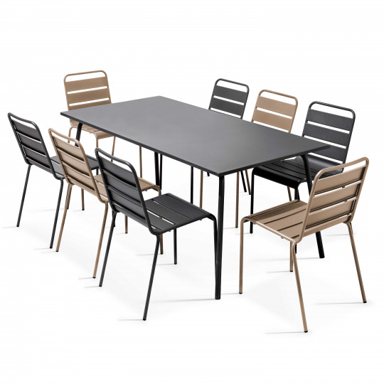 Ensemble table de jardin...